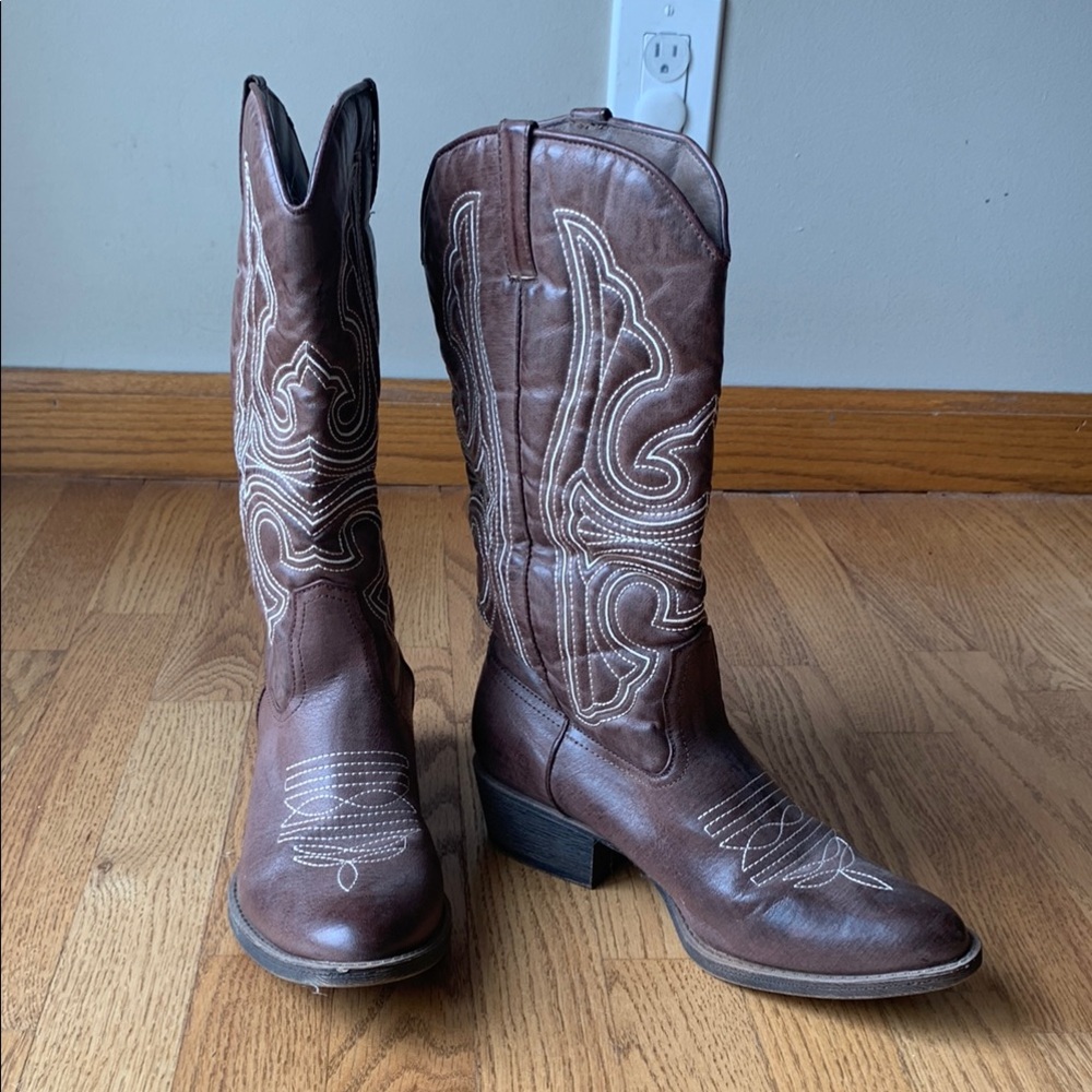Coconuts by Matisse Brown Cowboy & Western Boots
